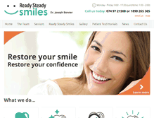 Tablet Screenshot of dentalpracticedonegal.com